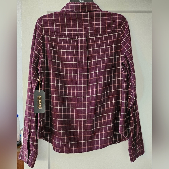 Shyanne Flannel Button Up NWT - Picture 2 of 2
